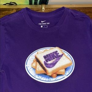 Nike Tee “PBJ toast” design